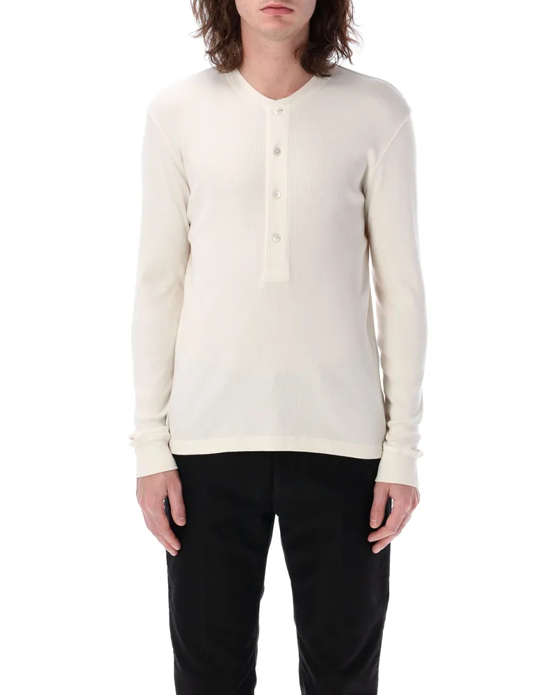 Tom Ford T -Shirts und Polos weiß White
