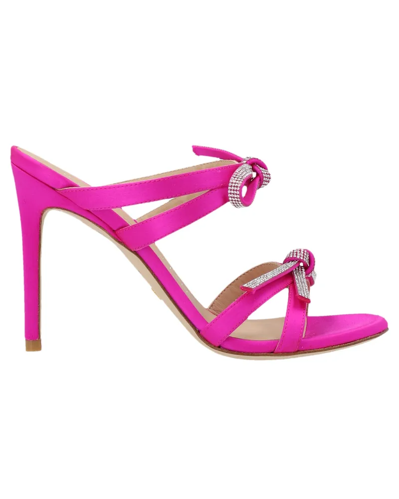 Stuart Weitzman Sw Bow' Maultiere Fuchsia