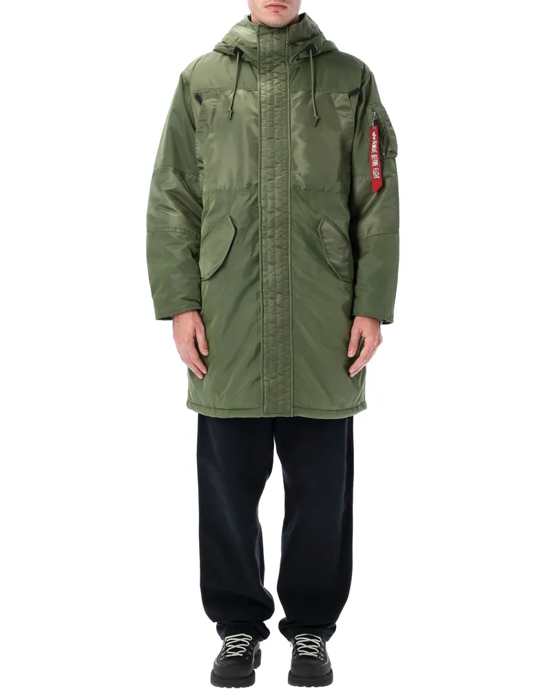 Alpha Industries Mäntel Sage