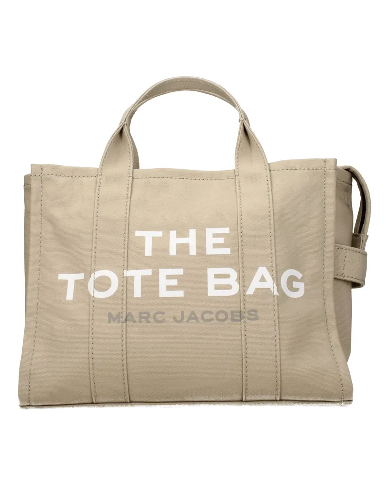 Marc Jacobs Handtaschen The Beige Fabric Damens Einkaufstasche -