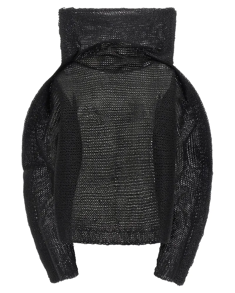 Issey Miyake Panini' Top Black