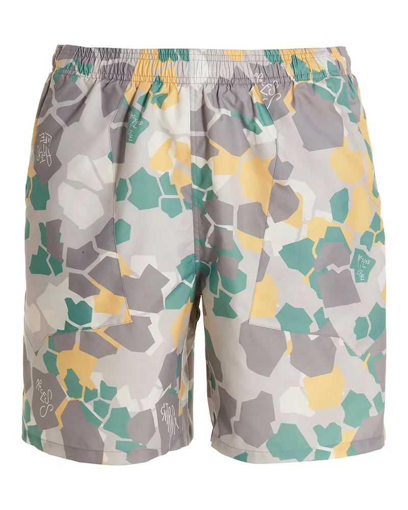 Objects IV Life Objekte iv Lebensgedruckte Strandshorts Multicolor