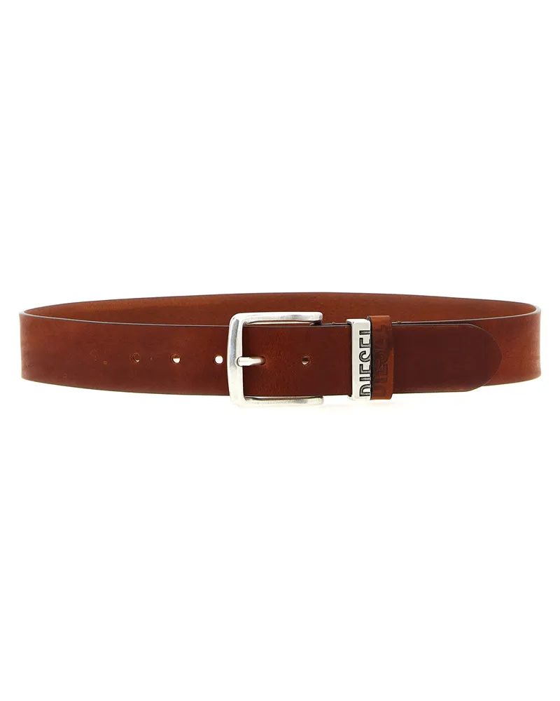 Diesel B sichtbar" -Gürtel Brown