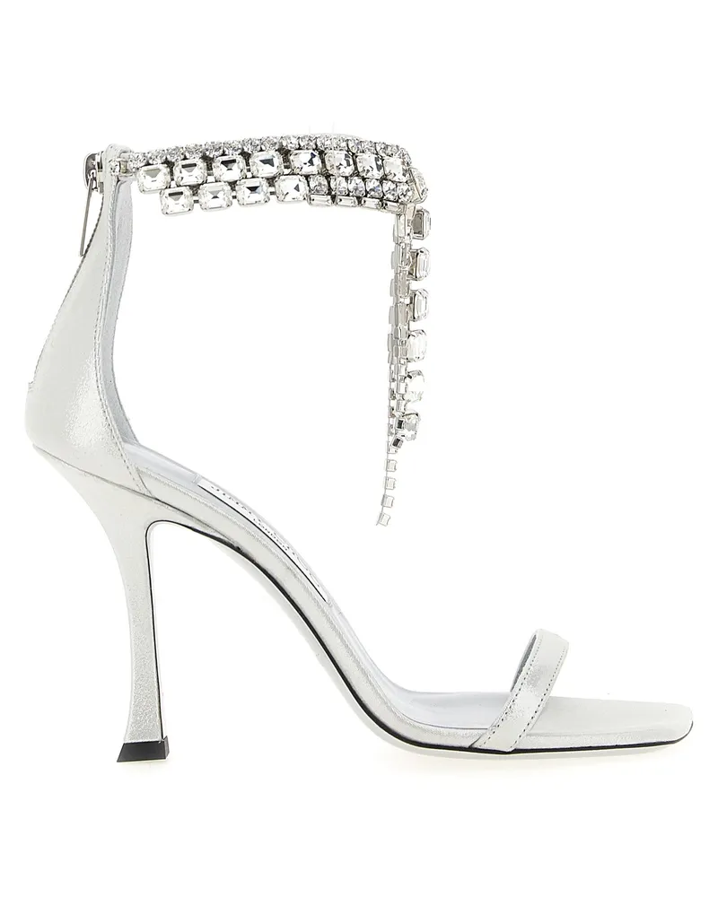 Jimmy Choo Verity' Sandalen Silver