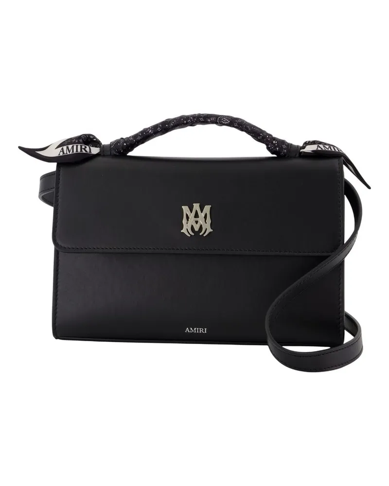 Amiri Ma Beutel  Leder schwarz Schwarz