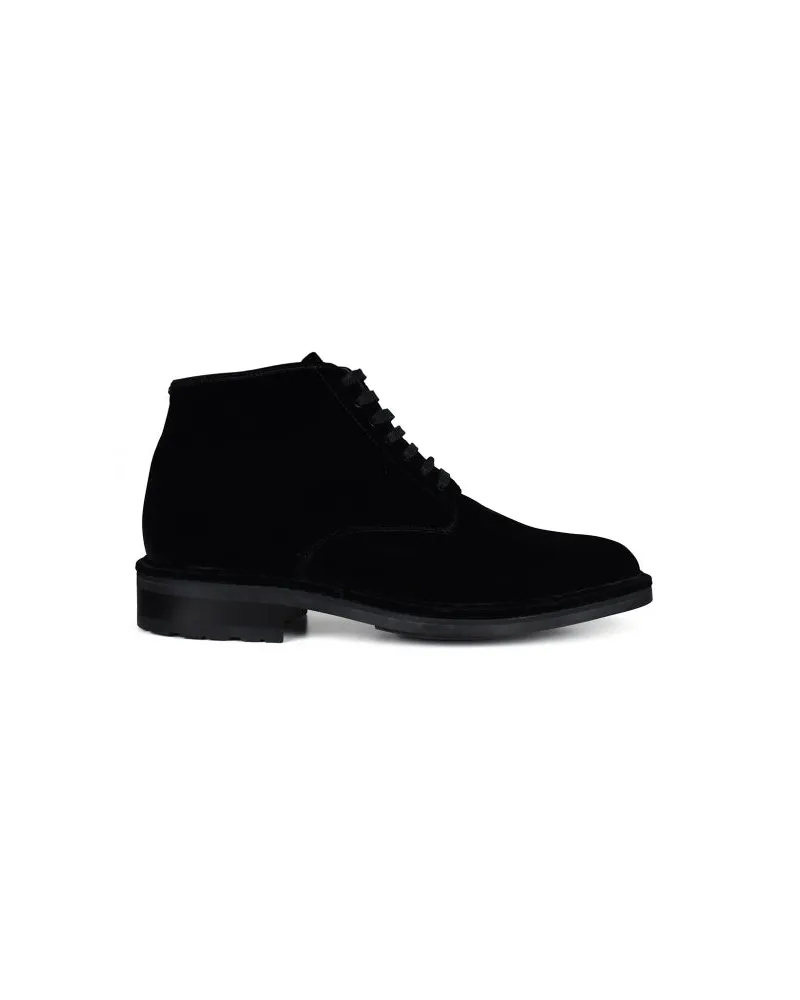 Saint Laurent Stiefel Black