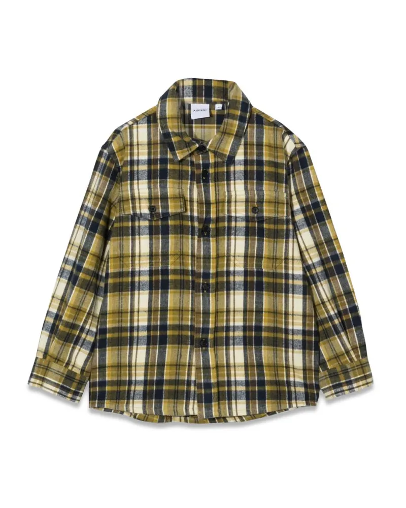 ASPESI M/L Kariertes Hemd Multicolour