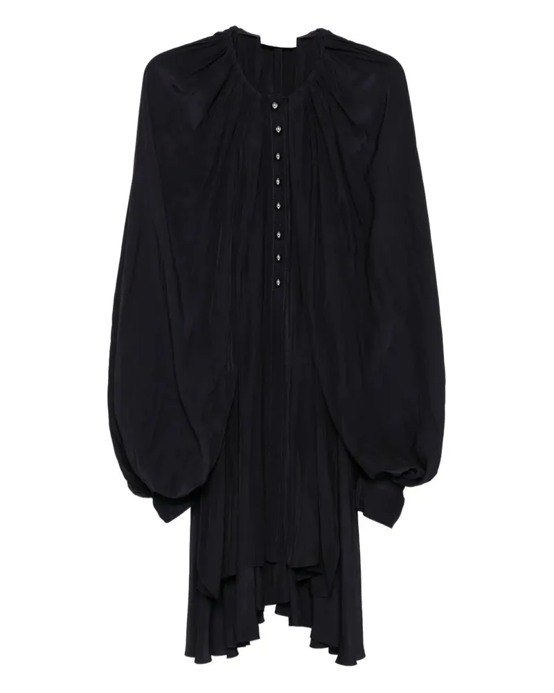 Lanvin kurzes Faltenkleid Montana