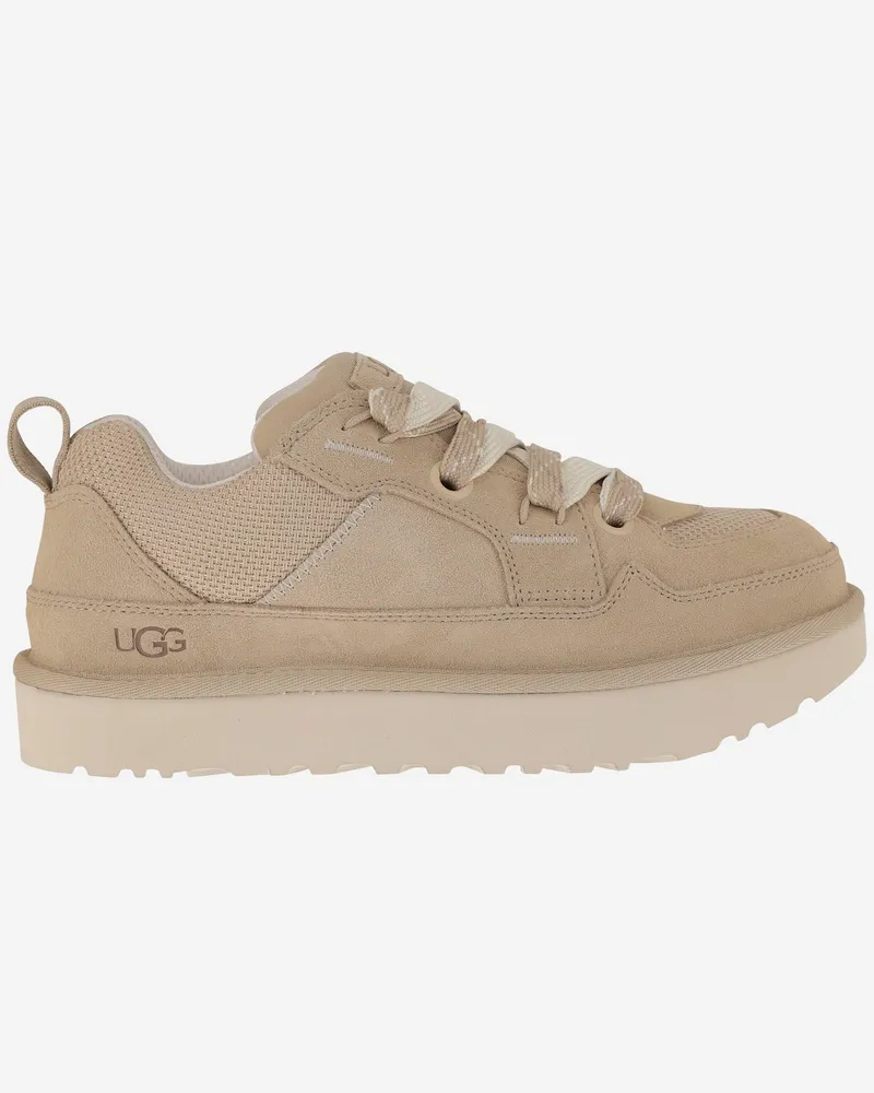 UGG lo Lowmel Low Sneaker im Wildleder Beige