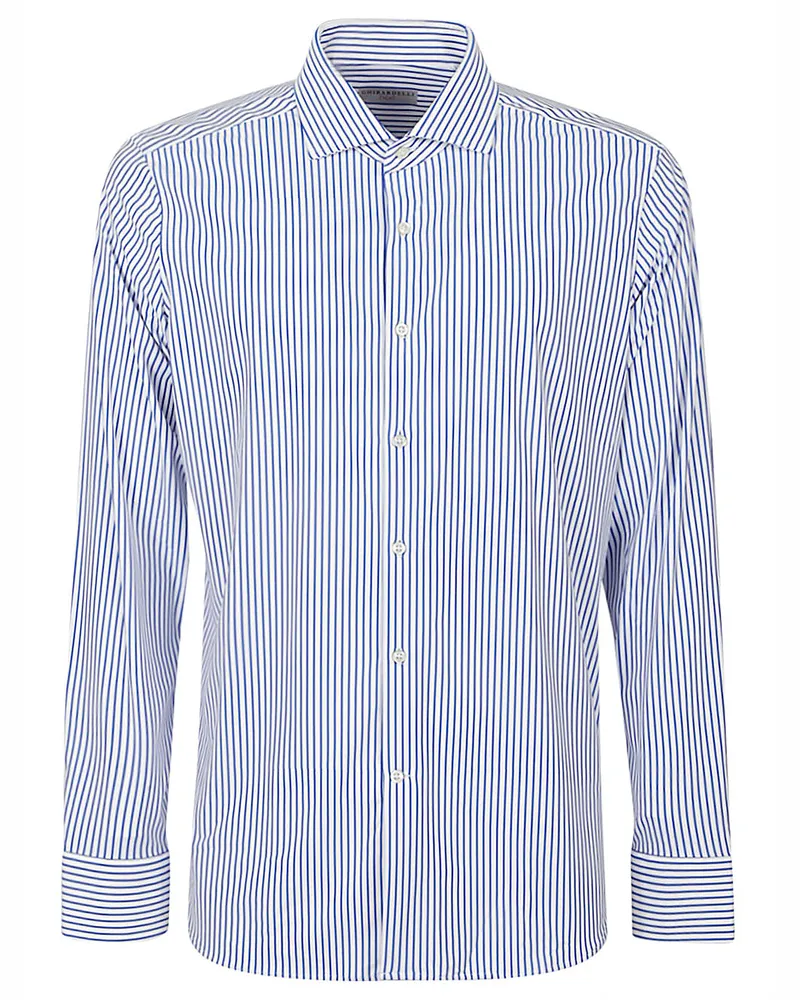 SONRISA gestreiftes Hemd Blue