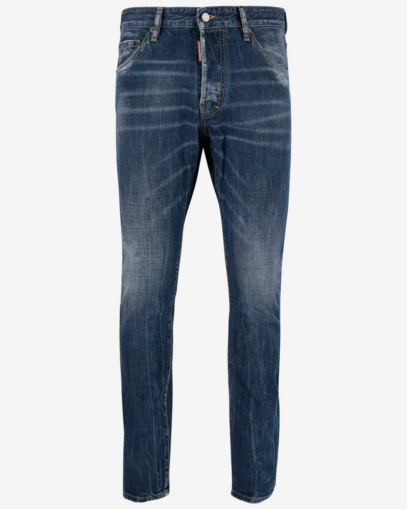 Dsquared2 Cotton Denim Jeans Denim