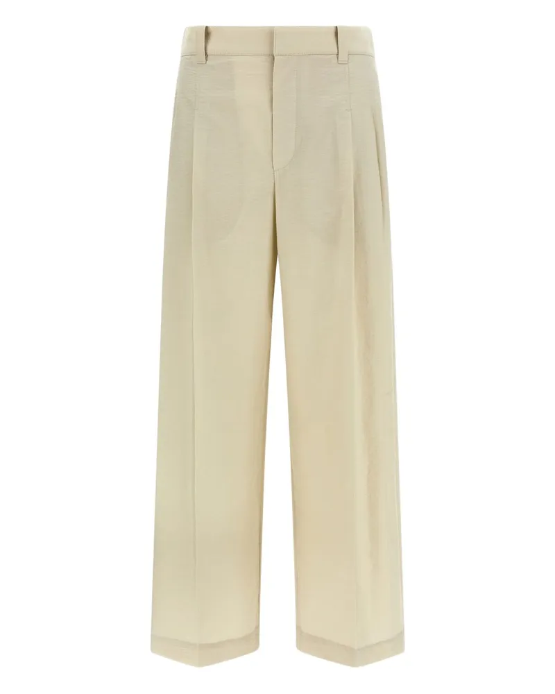 Brunello Cucinelli Baumwollhose Beige