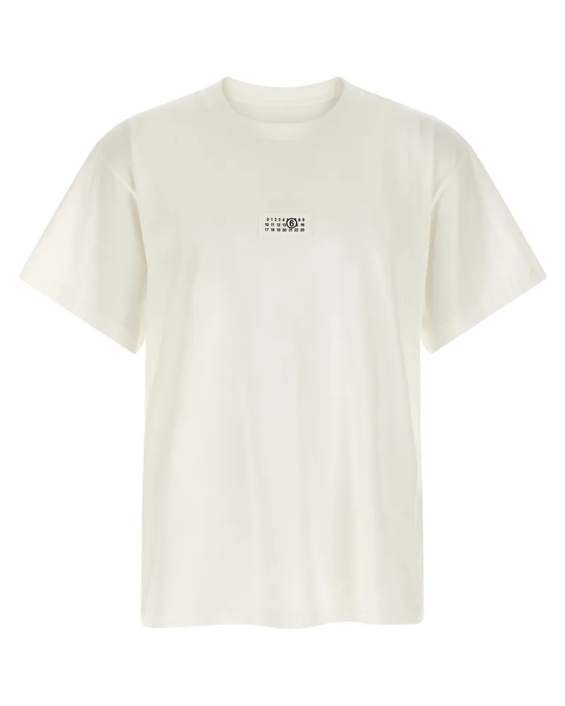 Maison Margiela Logo-T-Shirt White