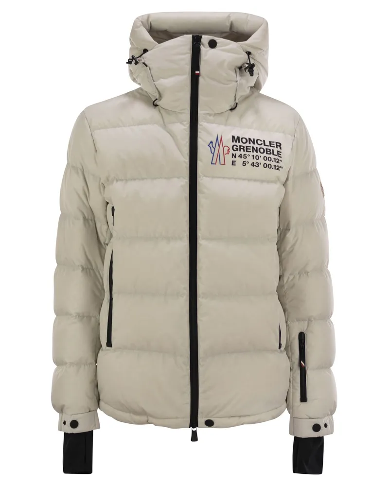 Moncler Iorno Short Down Jacke White