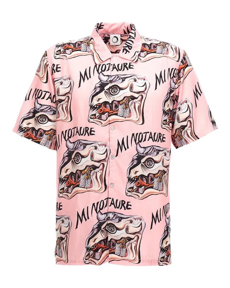 ENDLESS JOY Endlose Freude 'Minotaur' Hemd Pink
