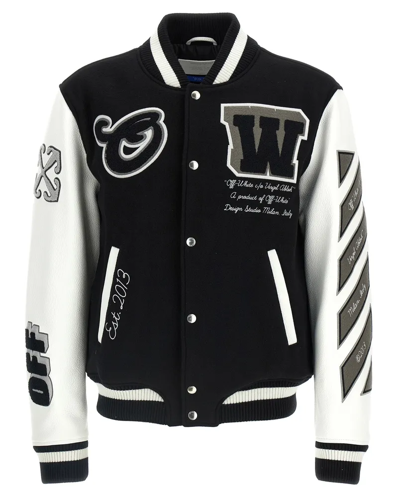 OFF-WHITE Off-White-Bomberjacke „Lea White