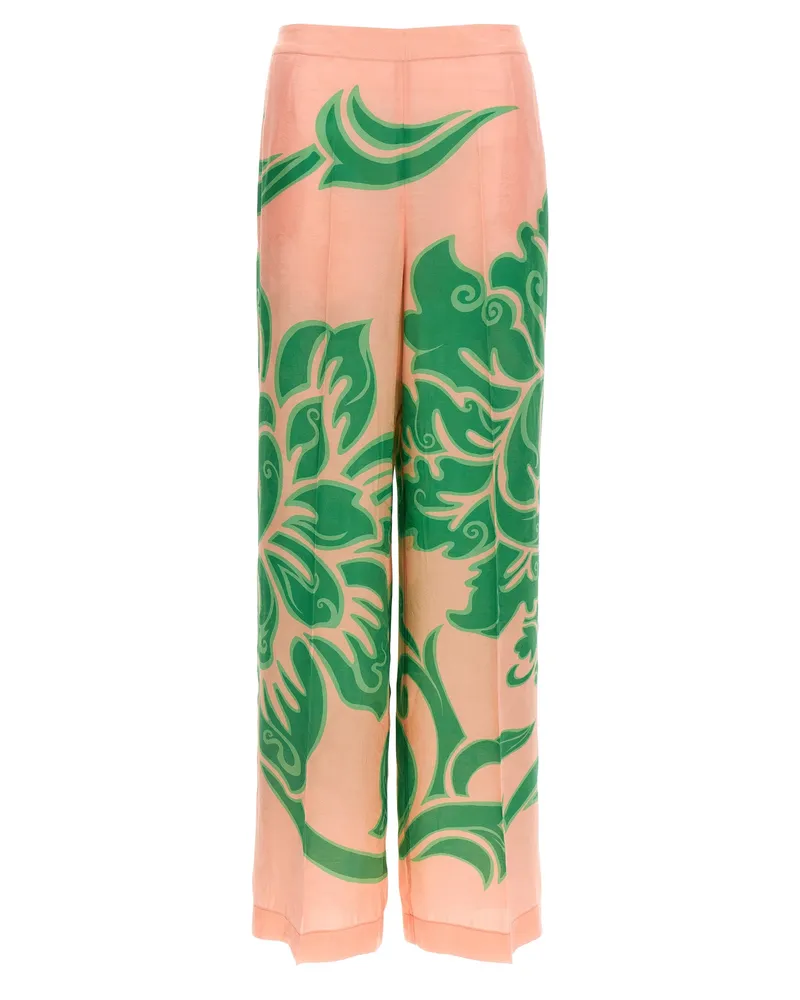 Etro Seidenhose Pink