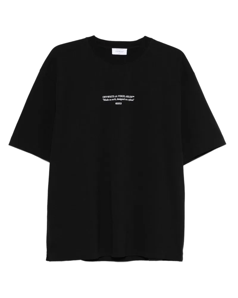 OFF-WHITE Off weiße T -Shirts und Polos schwarz Black