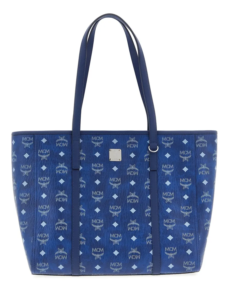 MCM Medium 'Toni' Einkaufstasche Blue