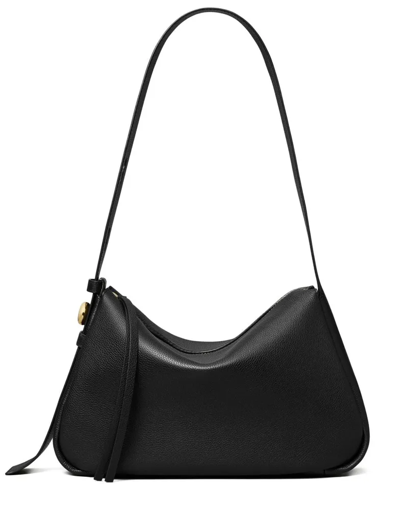 Tory Burch Romy Leder Umhängetasche Black