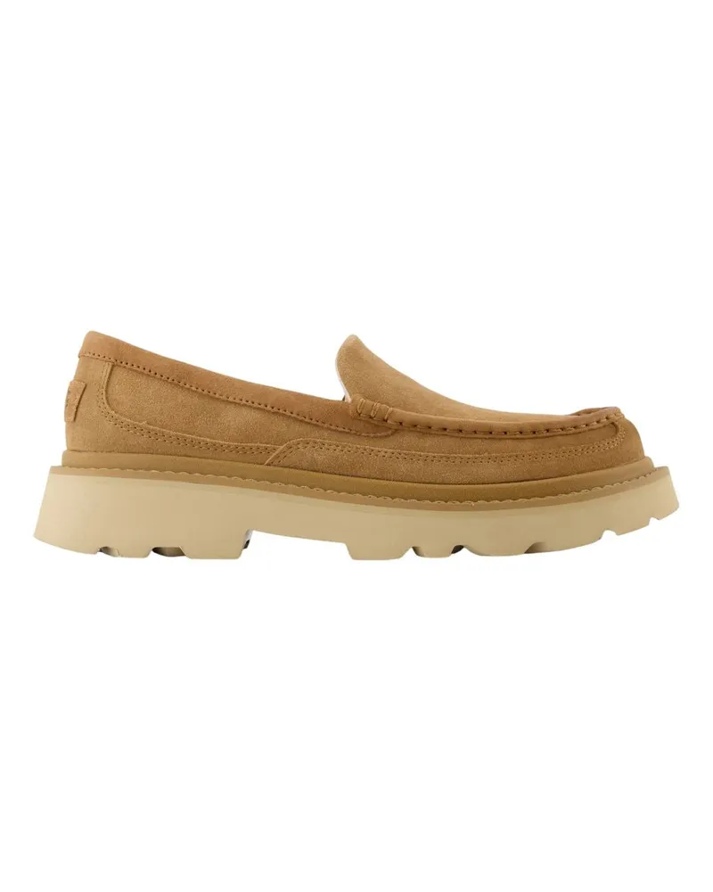 UGG Ascot Lug Mokassins  Lederbraun Brown