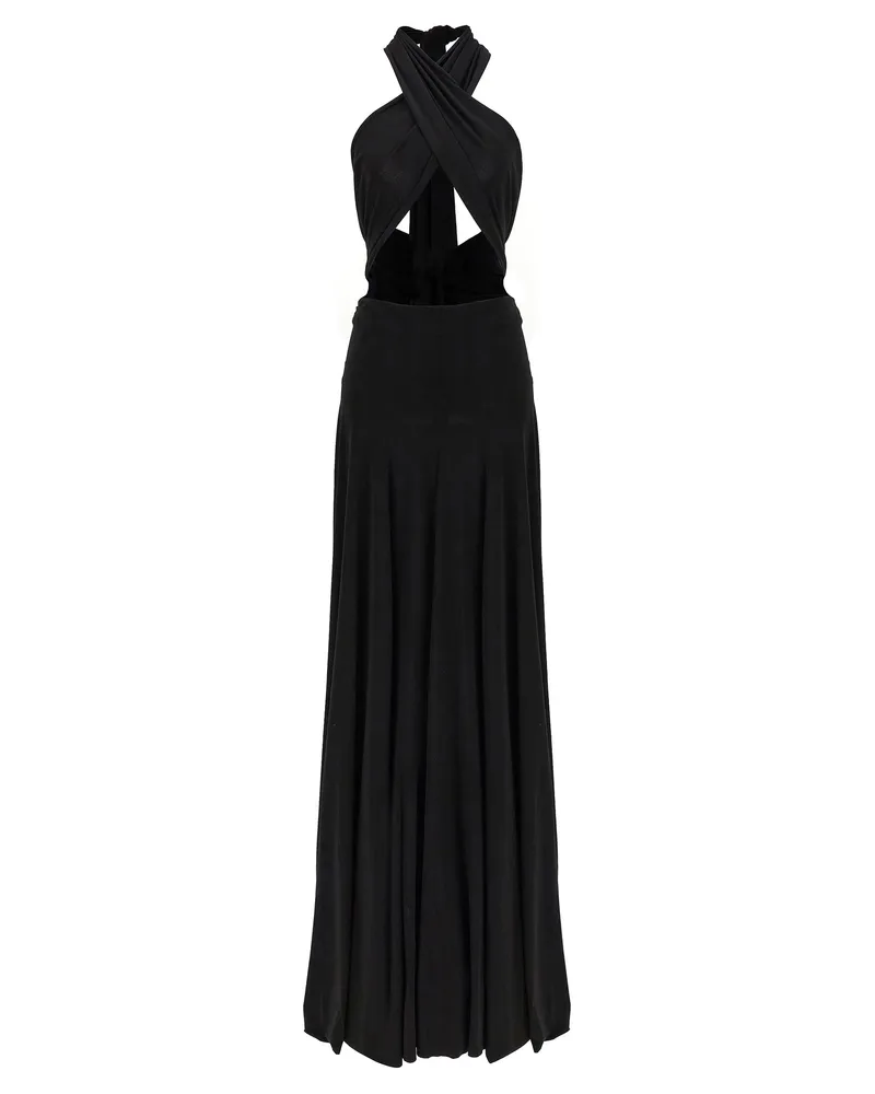 Norma Kamali Convertivle Kleid' Kleid Black