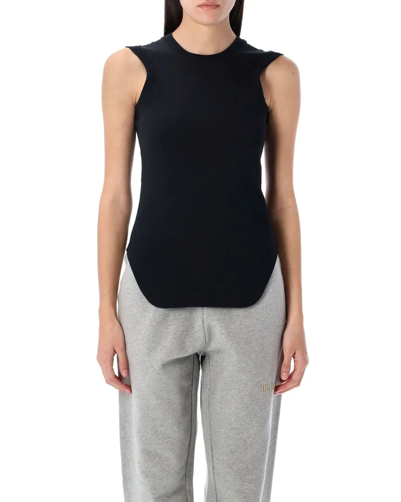ATTICO Das Attico top schwarz Black