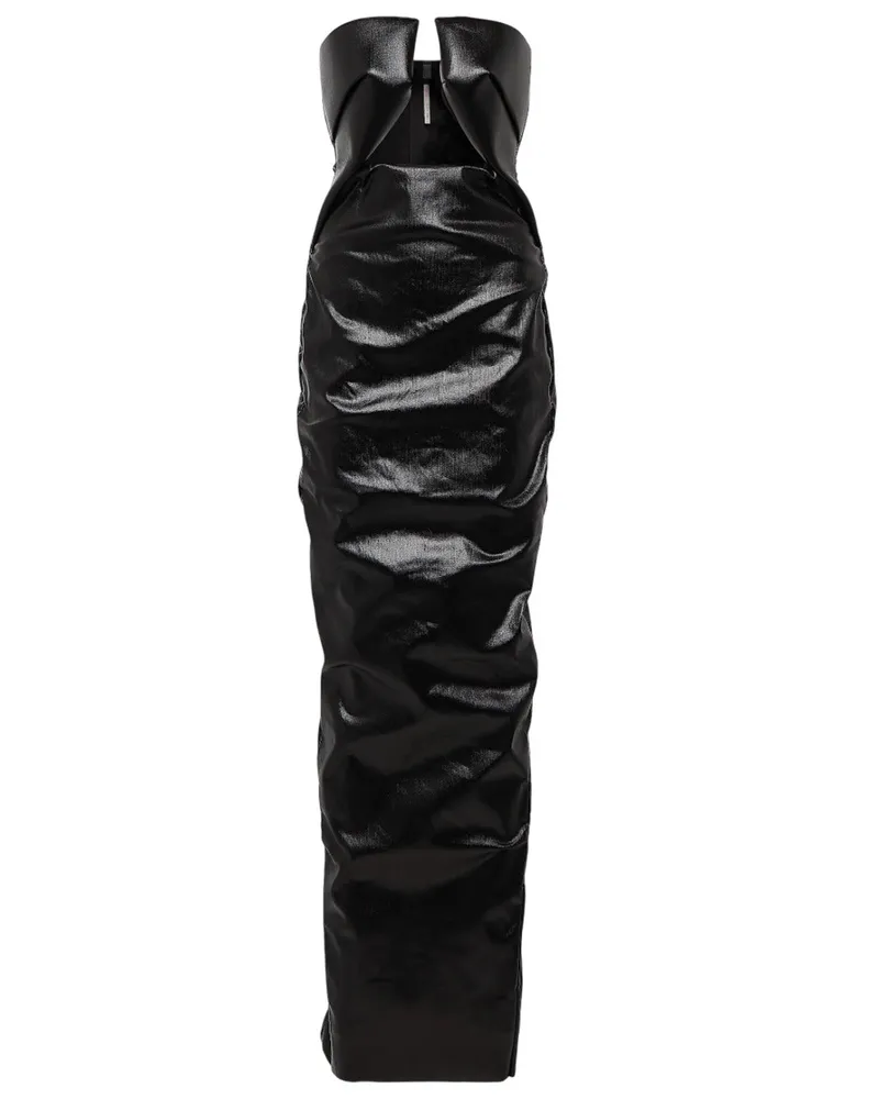 Rick Owens Prong Long Jeanskleid Black