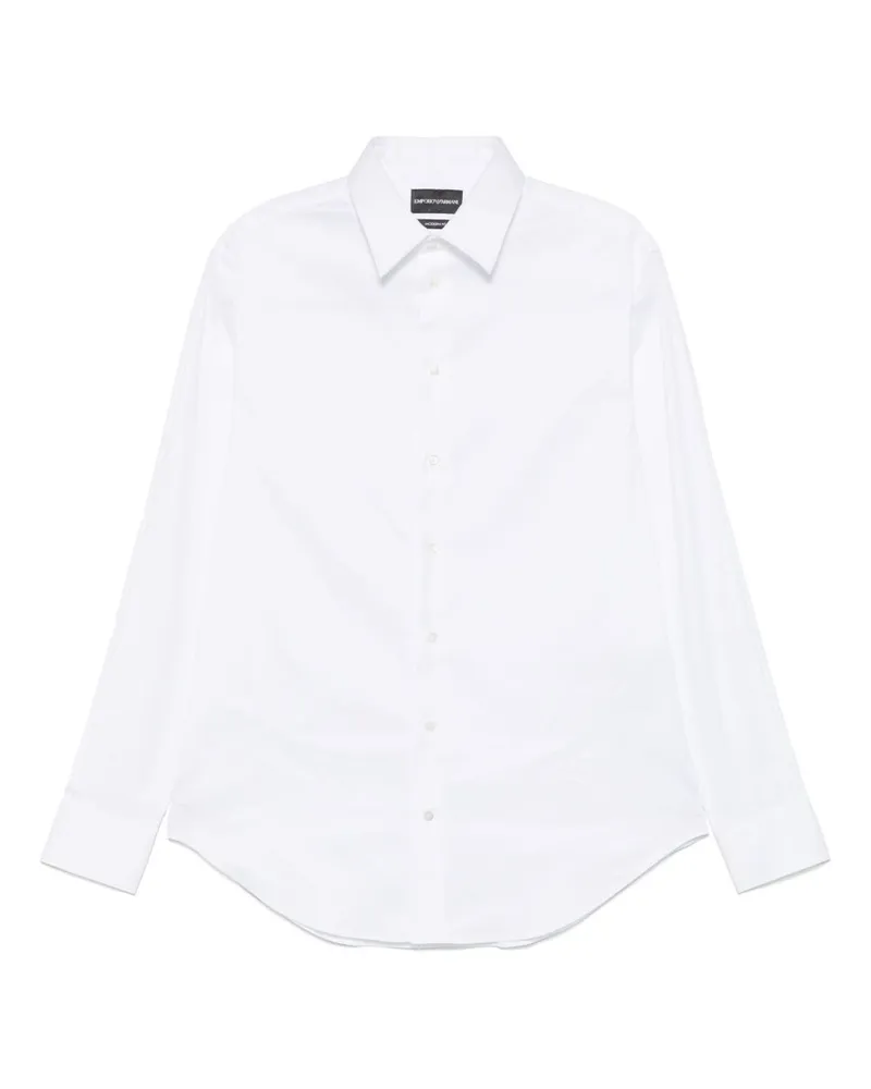 Emporio Armani Baumwollhemd White