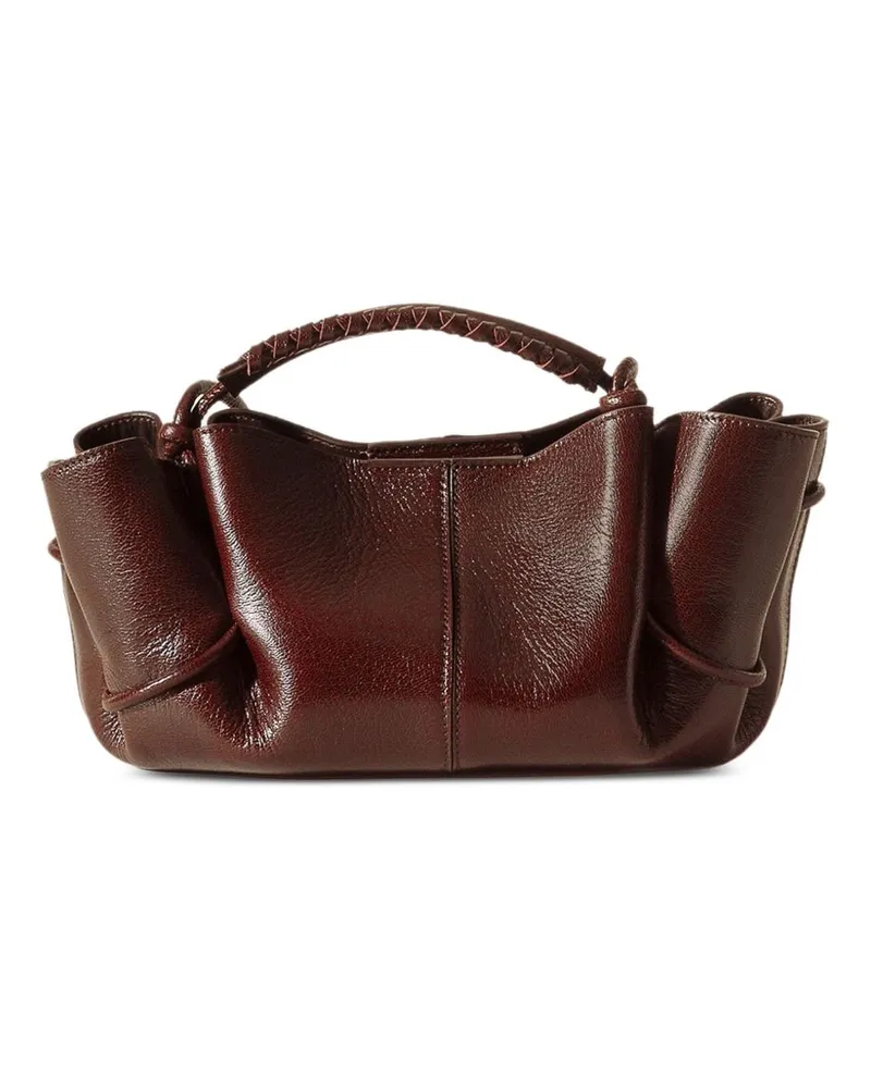 HEREU Hieru Arta Mini Lederhandtasche Brown