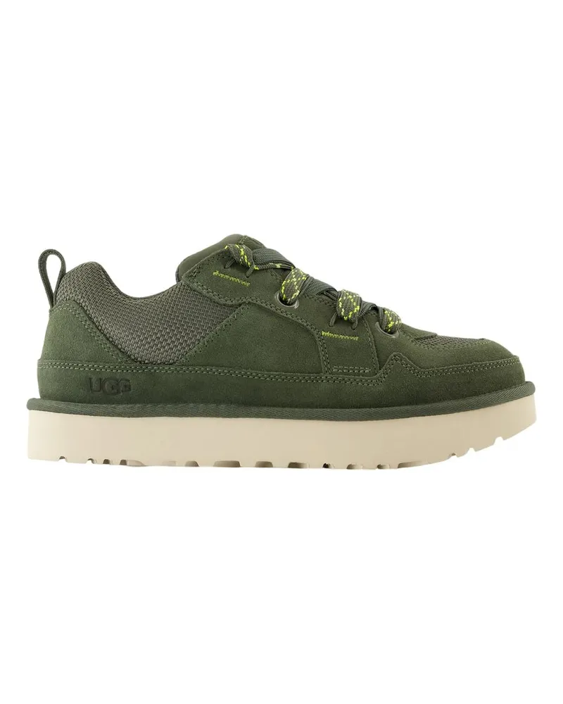 UGG M Lo Lowmel Sneakers  Ledergrün Green