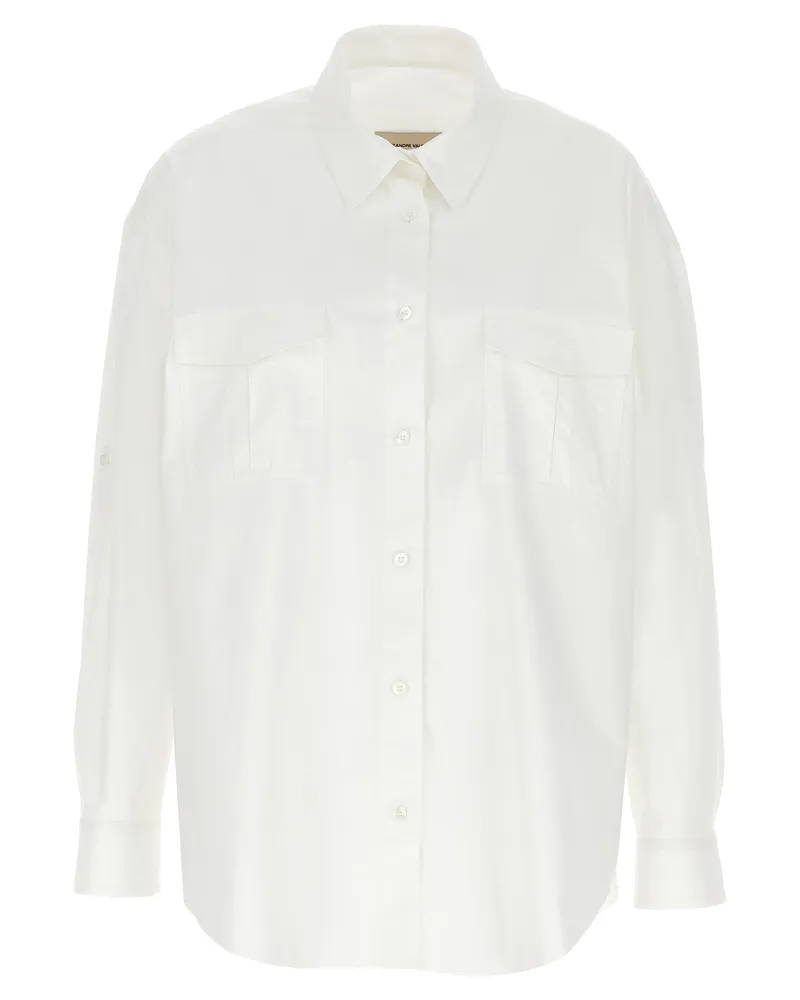 Alexandre Vauthier Taschenhemd White