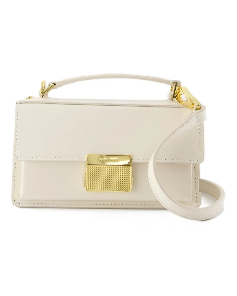 Golden Goose Venezia kleine Tasche Golden Gänse Deluxe Marke Leder Butter Weiß
