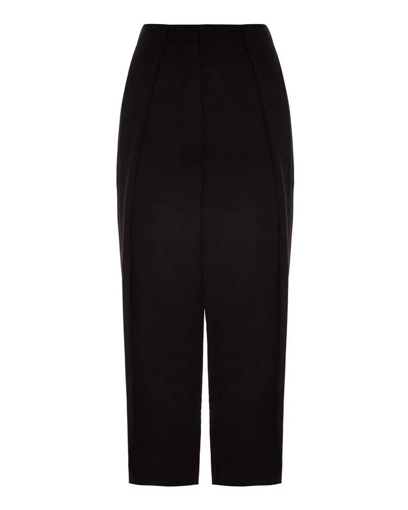 Balmain Viskosehose Schwarz