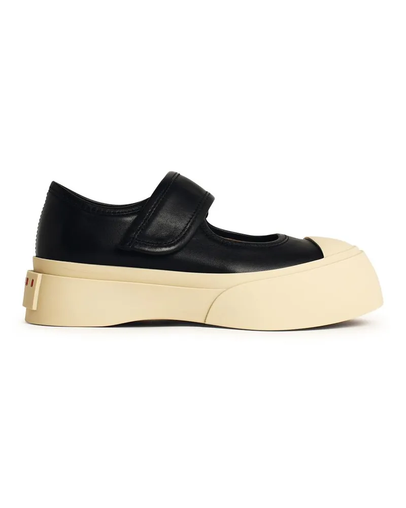 Marni Pablo' schwarze Lear -Sneaker Black