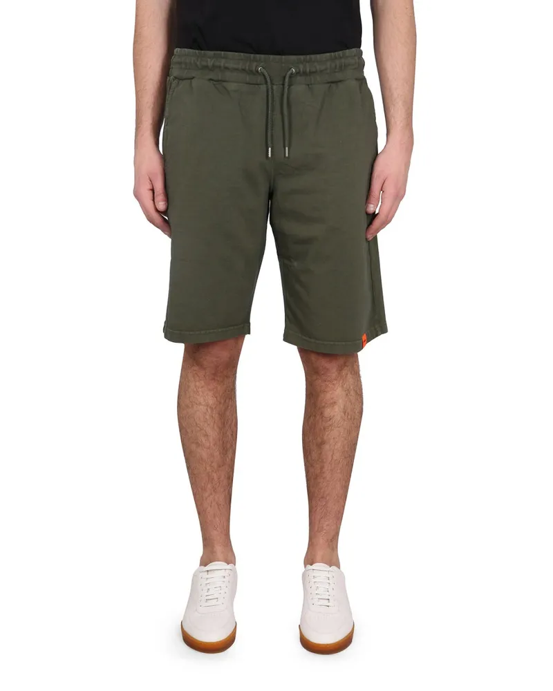 ASPESI Bermuda mit Gummiband Green