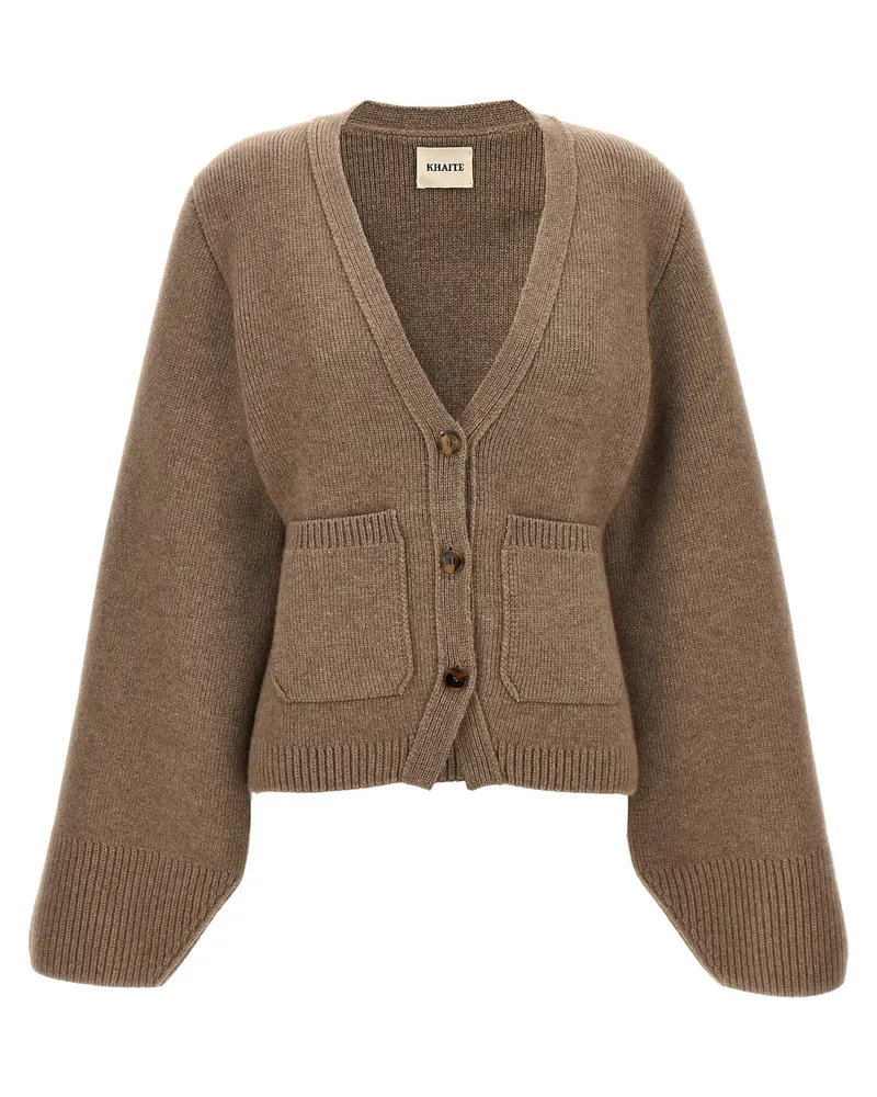 KHAITE Scarlet' Strickjacke Braun
