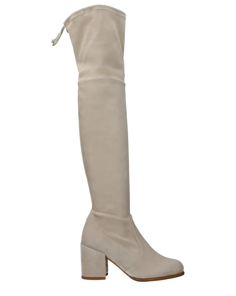 Stuart Weitzman Frauen 's Stiefel Wildleder Beige/Dune -