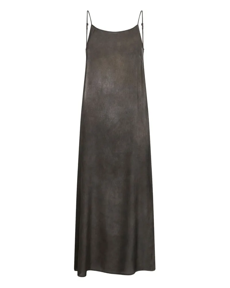 Uma Wang Seidenkleid Grey