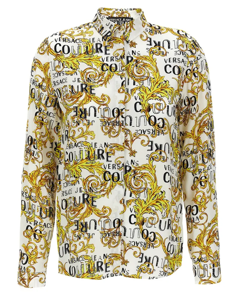 Versace Jeans Logo -Hemd Multicolor