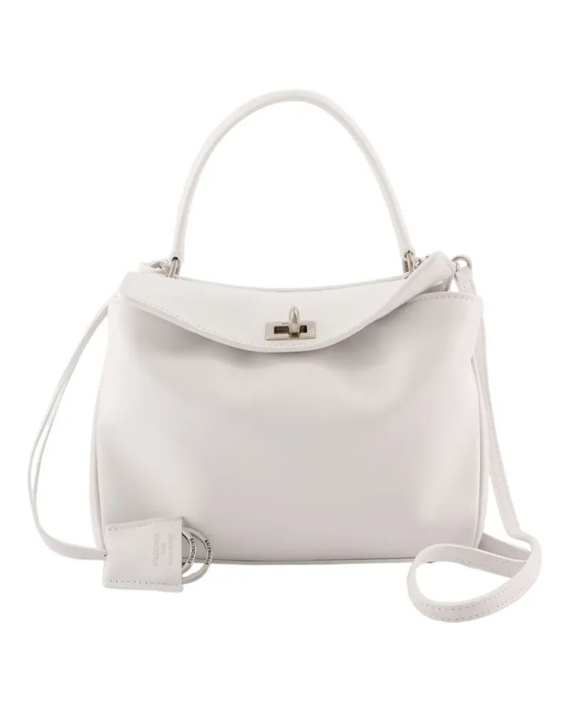 Balenciaga Rodeo Mini Bag  Leder Weiß Weiß