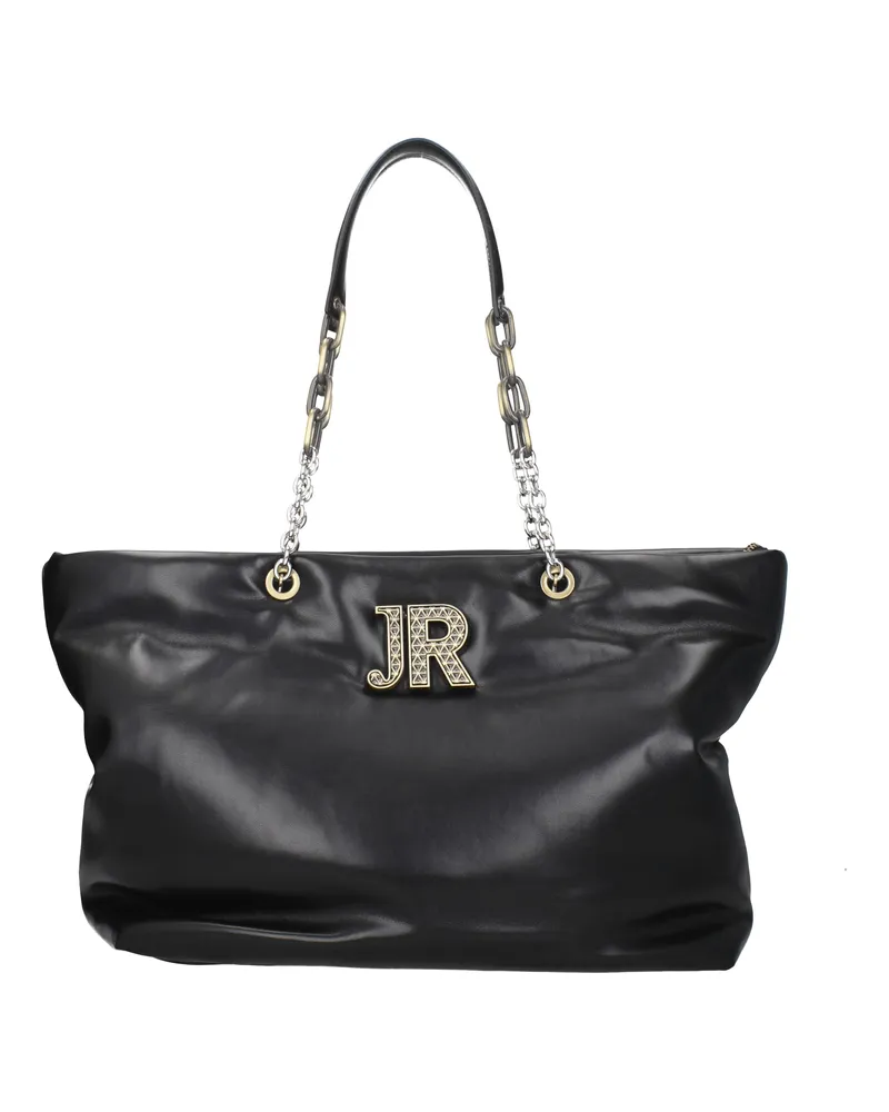 John Richmond Damens Umhängetaschen Polyurethan Schwarz -