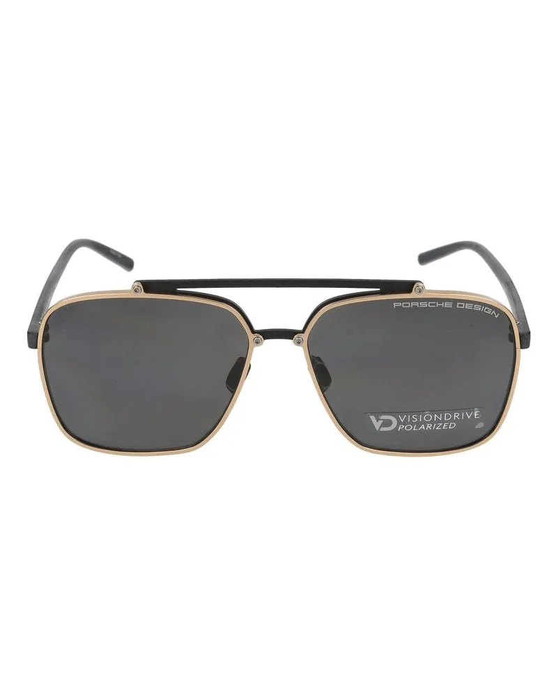 Porsche Design Sonnenbrille  P8937 C Gold, Schwarz /15 /150 C