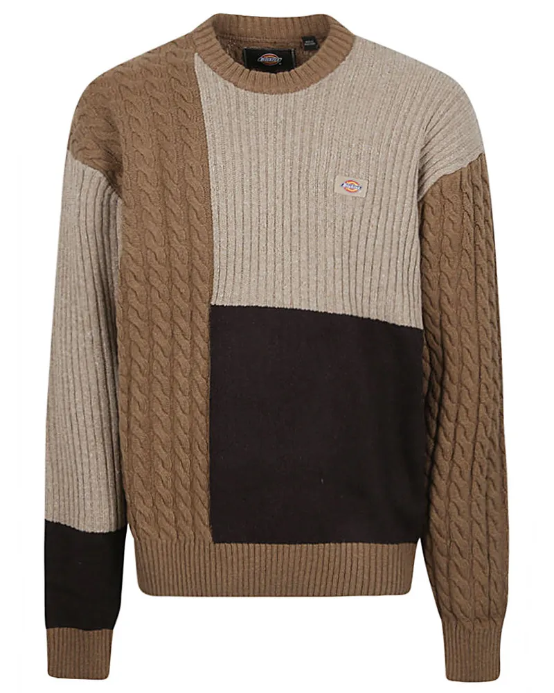 Dickies Lucas Patchwork -Pullover Black