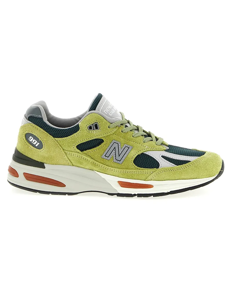 New Balance Neues Gleichgewicht 'Made in Großbritannien 991V2' Sneakers Green