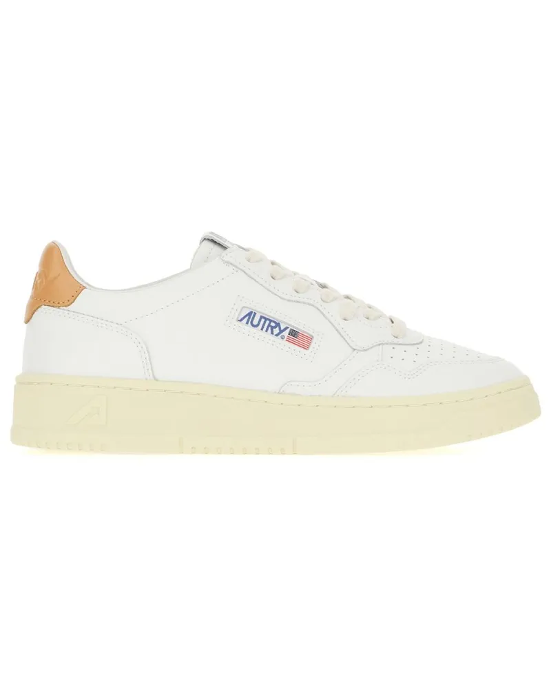 AUTRY medialistischer Turnschuhe mit niedrigem Leder Leather