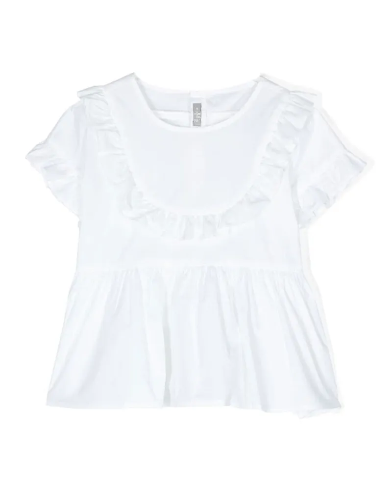 Il Gufo Kurzarmhemd White