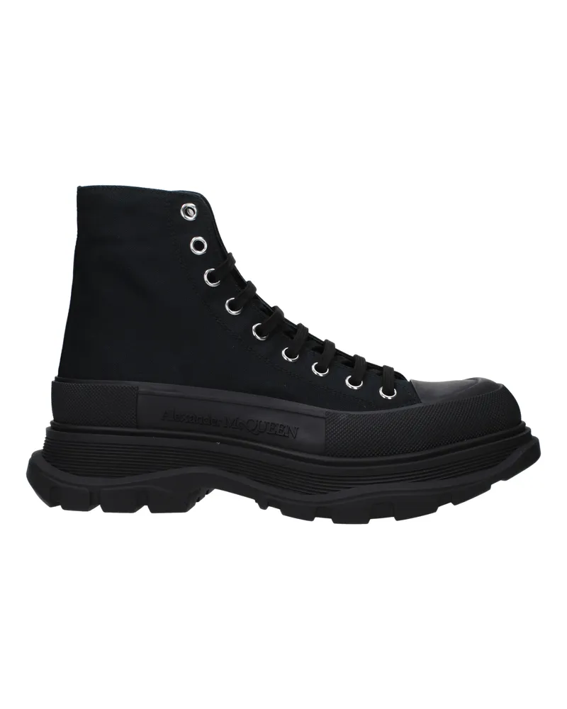 Alexander McQueen Sneakers Männer Stoff schwarz/schwarz -