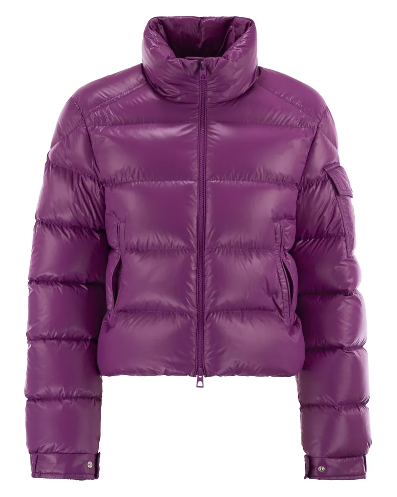 Moncler Petra Short Down Jacke Purple
