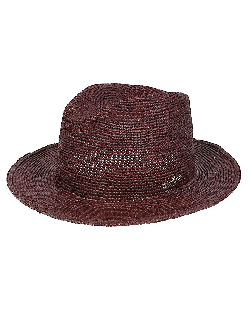 Borsalino Clochard Panama Hut Brown